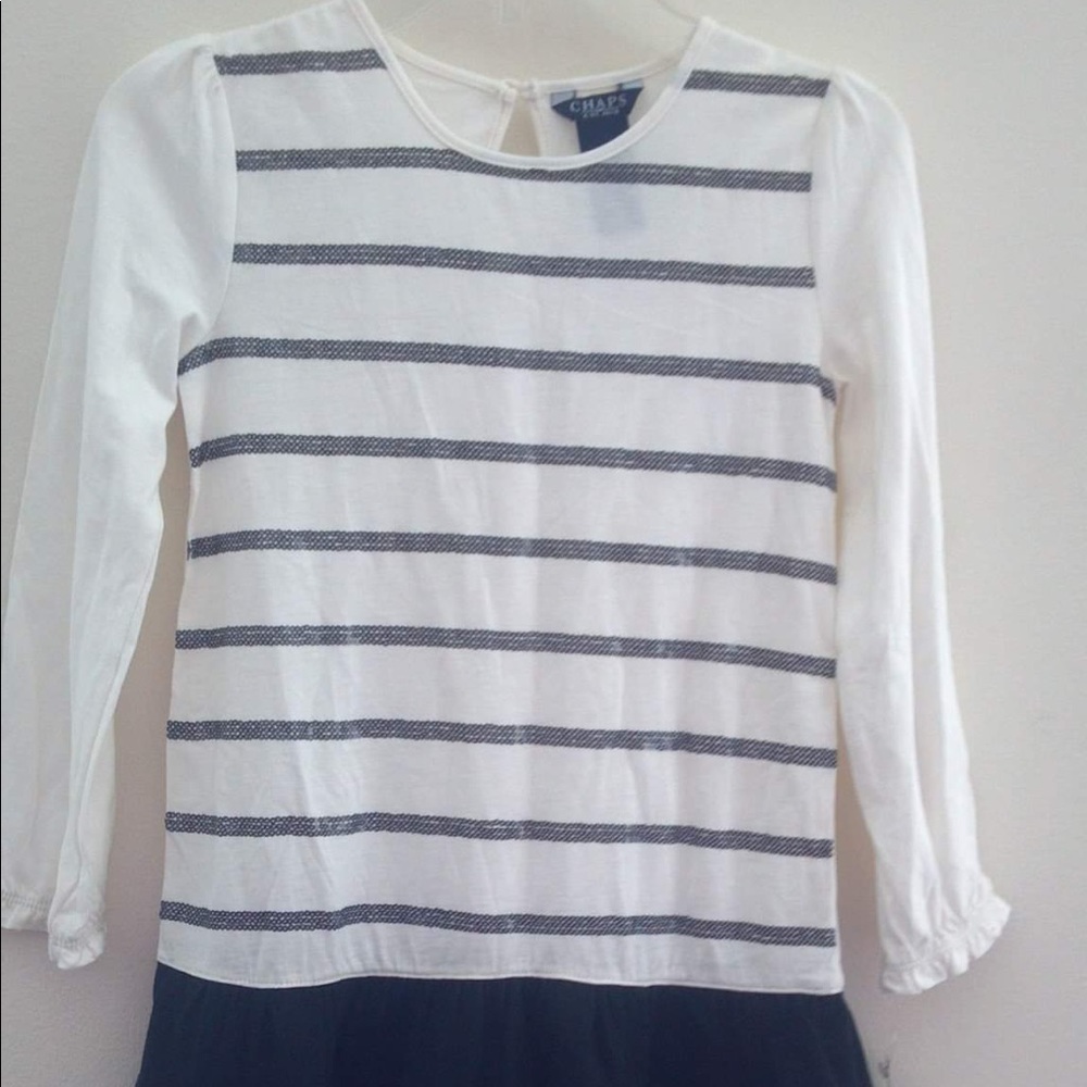 New Chaps Ralph Lauren girls 6x Christmas dress